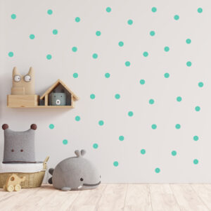 Alternative view of Wandaufkleber Punkte & Kreise, Wanddattoo Sticker als Klebepunkte, Wanddeko mit Farbauswahl